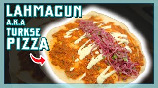 TURKSE PIZZA AKA LAHMACUN  EtenmetNick  How to [upl. by Lyrahs832]