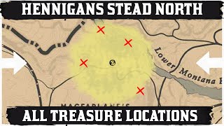 ALL Hennigans Stead North Treasure Location [upl. by Ydniw]