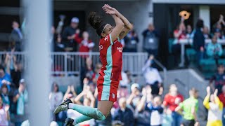 GOAL Bia Zaneratto vs Portland Thorns  March 16 2024 [upl. by Ylrebmit]