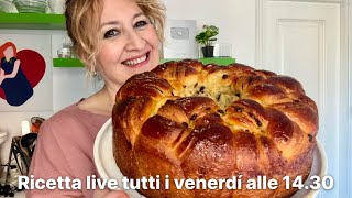 Te la chiederanno tutti a Pasqua 🥧 brioche intrecciata [upl. by Euqinehs]