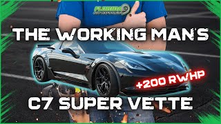 This Working Mans C7 Corvette Grand Sport Gains 200 RWHP [upl. by Audre26]