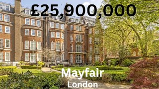 £25900000 Mayfair Townhouse  London Real Estate [upl. by Ekeiram]