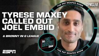 Shams details Tyrese Maxey calling out Joel Embiid in 76ers team meeting 👀  The Pat McAfee Show [upl. by Attenehs]