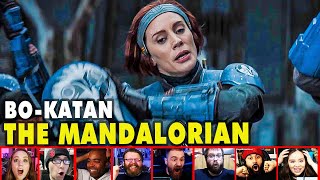 Reactors Reaction To Seeing BoKatan On The Mandalorian Season 2 Episode 3  Mixed Reactions [upl. by Danie890]