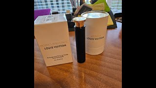 Louis Vuitton Unboxing Travel Refill and How to Use It Heures D Absence [upl. by Ytissac]