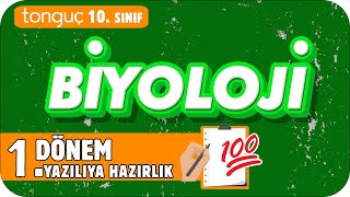 10Sınıf Biyoloji 1Dönem 1Yazılıya Hazırlık 📑 2025 [upl. by Xineohp]