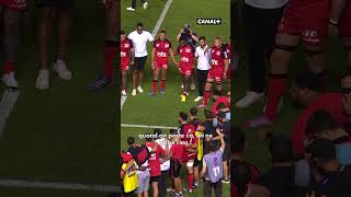 Lémouvant discours de Mathieu Bastareaud après lélimination du RCT 🫡 [upl. by Arobed627]