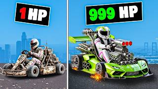 Upgrading to the Fastest Go Kart in GTA 5 [upl. by Eneroc]