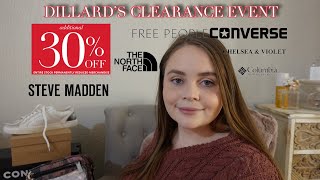 DILLARDS EXTRA 30 OFF CLEARANCE HAUL [upl. by Dannica891]