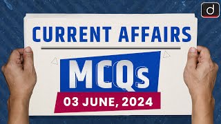 Current Affairs MCQs – 3rd June 2024  UPSC Current Affairs  Drishti IAS English  Shrinkflation [upl. by Bac556]