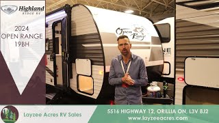 2024 Highland Ridge Open Range 19BH  Taming that Tiger  Layzee Acres RV Sales [upl. by Constance863]