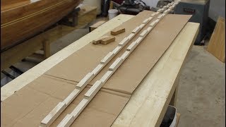 Building scuppers on canoe gunwales [upl. by Zsazsa53]