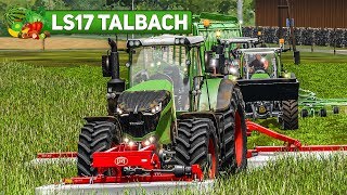 LS17 Talbach 6 Mähen Schwaden Sammeln  im VERBUND  Landwirtschafts Simulator 2017 [upl. by Ripleigh365]