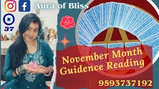 2024 NOVEMBER MONTH Tarot Reading Prediction Guidance tarot tarotreading astrology love [upl. by Acira]