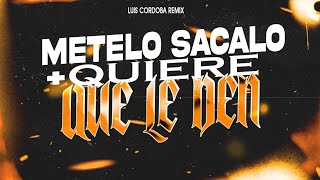 METELO SACALO x QUIERE QUE DEN 🥵🥵 LUIS CORDOBA REMIX Tik Tok [upl. by Ahsil]