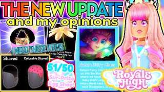 My THOUGHTS On The New ROYALE HIGH Egg Hunt UPDATE in ROBLOX  New Hair [upl. by Scutt]