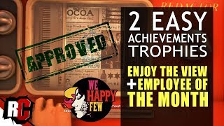 We Happy Few  Employee of the Month  Enjoy the View Achievement  Trophy Guide [upl. by Haskel]