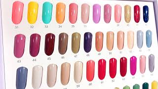 Venalisa 60 Color VIP2 Set Beginner Kit for Nail Gel Polish [upl. by Baese]