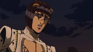 JoJo Golden Wind English Dub  quotThe Word You Want is Bitchquot [upl. by Norward]