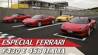 FERRARI F430 E 458 ITALIA  ESPECIAL 56  ACELERADOS [upl. by Sylado71]