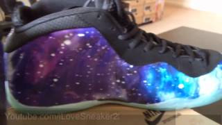 Replica GALAXY Foamposite BEST QUALITY ON YOUTUBE [upl. by Adyahs]