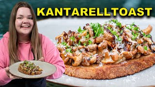 Enkel och Krämig Kantarelltoast [upl. by Seidel]