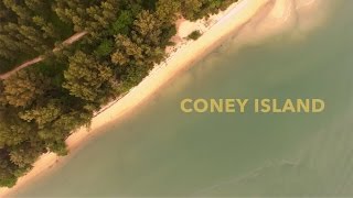 Coney Island  Phantom 3 in 4K [upl. by Annait]