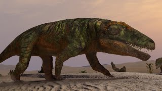 Erythrosuchus The Giant Headed Predator of the Triassic Period [upl. by Prent]