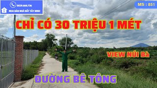 Quá Rẻ 30 Triệu 1 Mét Đất Đường Bê Tông Gần Xí Nghiệp Thanh Điền Mua Bán Nhà Đất Tây Ninh 851N [upl. by Nnaihs400]