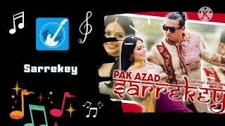 SarrekeyPak Azad Karaoke [upl. by Collimore3]