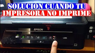 🖨️Impresora Epson L355  Error de Impresión  Almohadilla Ya no Sirve SOLUCIÓN FÁCIL Y RÁPIDA✅ [upl. by Kirsteni]