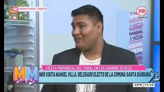 Nahuel Villa Delegado Electo de la Comuna de Santa Bárbara [upl. by Tutto706]