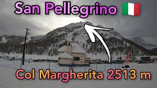 🇮🇹 San Pellegrino and Falcade Wonderfull skiing place [upl. by Hak]