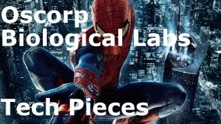 Amazing SpiderMan Oscorp Biological Labs  Tech Pieces [upl. by Daney]