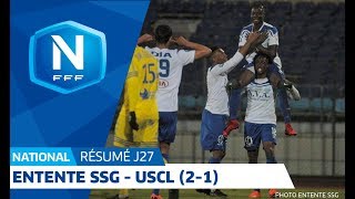 J27  Entente SSG  USCL 21 le résumé I National FFF 2018 [upl. by Einnaffit]