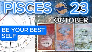 Pisces ♓ Horoscope for October 23 2024 Unleash Your Inner Power [upl. by Ecidnac]