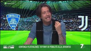 CASO PLUSVALENZE JUVE 10 LA REAZIONE DI FRANCESCO OPPINI [upl. by Ahsiloc]