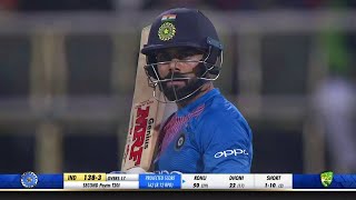 Virat Kohli 72 38 vs Australia 2nd T20I 2019 Bangalore Ball By Ball [upl. by Sorodoeht412]