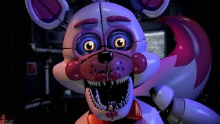 Funtime Foxy jumpscare  Custom Night  Part 4 [upl. by Teloiv]