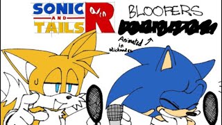 Sonic and tails R bloopers but in sticknodes [upl. by Lecia620]