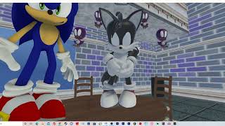 Trolling in VR Chat with Sonic Characters [upl. by Aynodal]