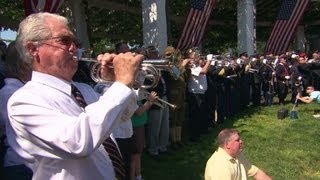 Musicians mark 150th anniversary of taps [upl. by Bevash]