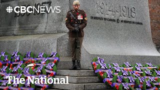 Remembrance Day honours veterans across Canada [upl. by Brady832]