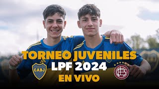 🔴 EN VIVO TORNEO JUVENILES  BOCA JUNIORS VS LANÚS🔵🟡🔵 [upl. by Richmond]