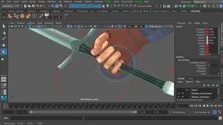 Setting up Constraints in Maya [upl. by Harshman489]