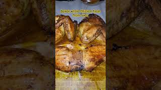 Baked Whole Chicken fresh from oven baked chicken shortsfeed shorts [upl. by Reeba]