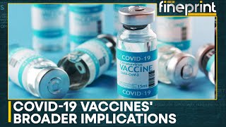 How are Covid vaccines affecting our health  WION Fineprint [upl. by Johnath]