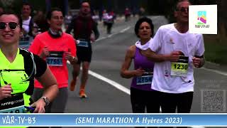 Le Semi Marathon de Hyères 2023 [upl. by Bjork202]