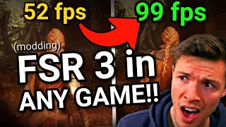 Modding FSR 3 in Any Game  Everything You Need to Know 6 Games TESTED replaces DLSS 3 [upl. by Obara]