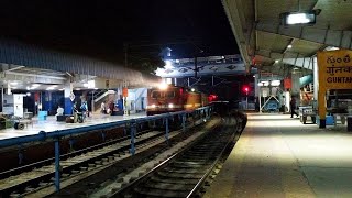 Tiruchchirappalli Ahmedabad Express Special arriving at Guntakal railway station  Indian railways [upl. by Bathsheeb]